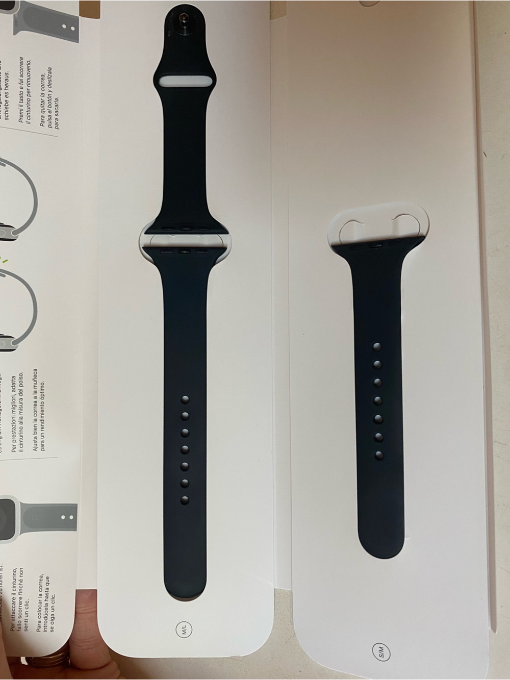 Apple Watch Sport Band M/L for Apple Watch SE and Series 6 Space Black
